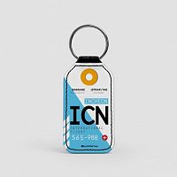 ICN - Leather Keychain