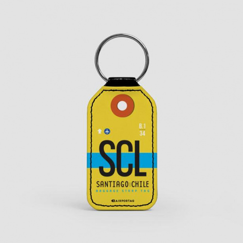 SCL - Leather Keychain