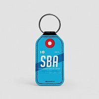 SBA - Leather Keychain