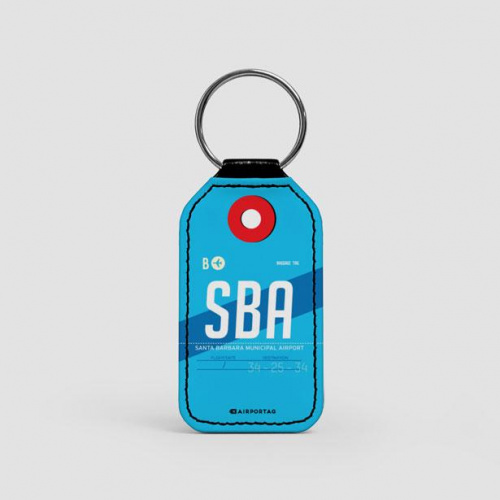 SBA - Leather Keychain