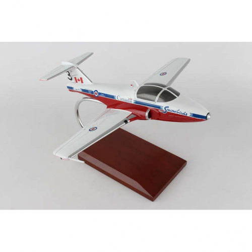 Snowbirds CT114 Tutor 1/32 Mahogany Aircraft Model