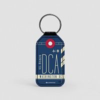 DCA - Leather Keychain