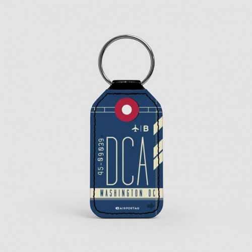 DCA - Leather Keychain