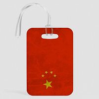 Chinese Flag - Luggage Tag