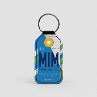 MIM - Leather Keychain