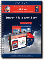 Pooleys Air Presentations – Air Law Student Pilot's Work Book (b/w no text)