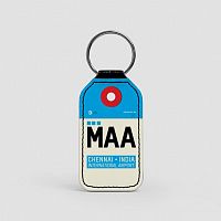 MAA - Leather Keychain