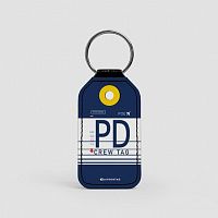 PD - Leather Keychain