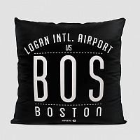 BOS Letters - Throw Pillow