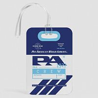 PA - Pan Am - Luggage Tag