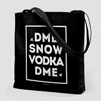 DME - Snow / Vodka - Tote Bag