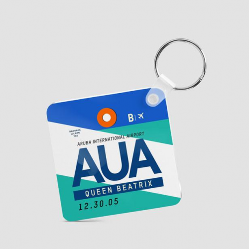 AUA - Square Keychain