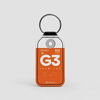 G3 - Leather Keychain