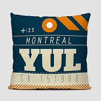 YUL - Throw Pillow