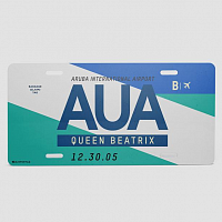 AUA - License Plate