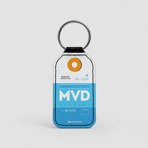 MVD - Leather Keychain