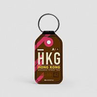 HKG - Leather Keychain