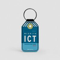 ICT - Leather Keychain