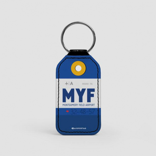 MYF - Leather Keychain