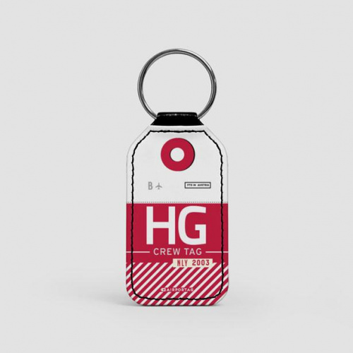 HG - Leather Keychain