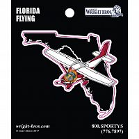 Florida State with Airplane Sticker
