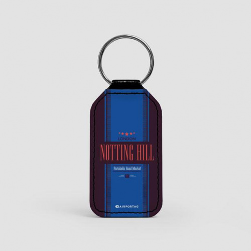 Notting Hill - Leather Keychain