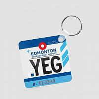 YEG - Square Keychain