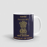 India - Passport Mug
