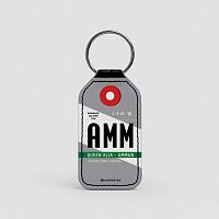 AMM - Leather Keychain