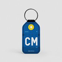 CM - Leather Keychain