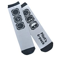 The Pilot’s 6-Pack Socks