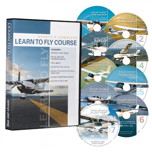 Learn To Fly Course (DVD) - Private Pilot Test Prep