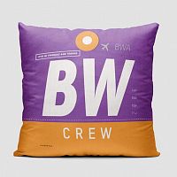 BW - Throw Pillow