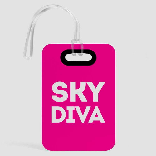 Sky Diva - Luggage Tag