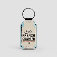 The French Quarter - Leather Keychain