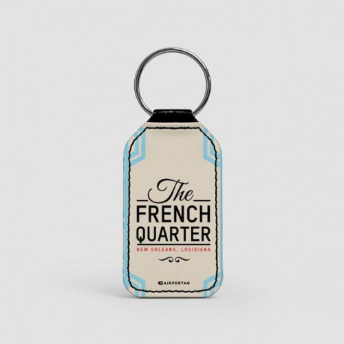 The French Quarter - Leather Keychain