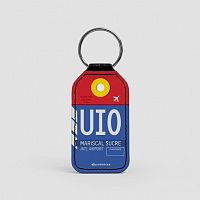 UIO - Leather Keychain