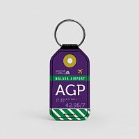 AGP - Leather Keychain