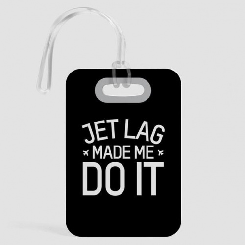 Jet Lag - Luggage Tag