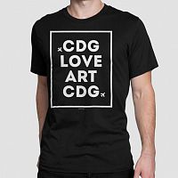 CDG - Love / Art - Men's Tee