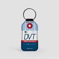 DVT - Leather Keychain