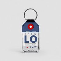 LO - Leather Keychain