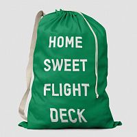 Home Sweet Flight Deck - Laundry Bag