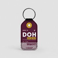 DOH - Leather Keychain