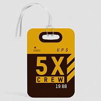 5X - Luggage Tag