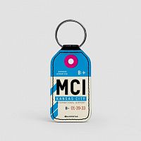 MCI - Leather Keychain