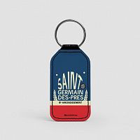 Saint Germain - Leather Keychain