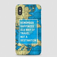 Remember Happiness - Phone Case