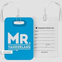 Mr - Luggage Tag