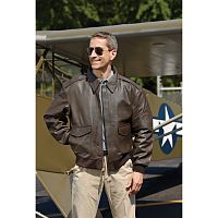 Current Issue A-2 Leather Flight Jacket